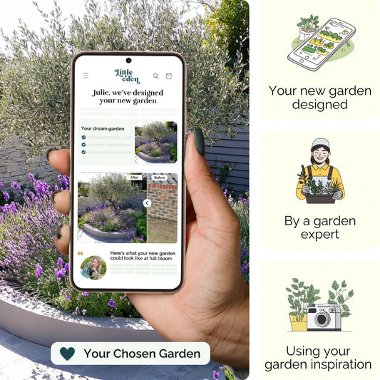 Santorini Stroll Garden Blueprint