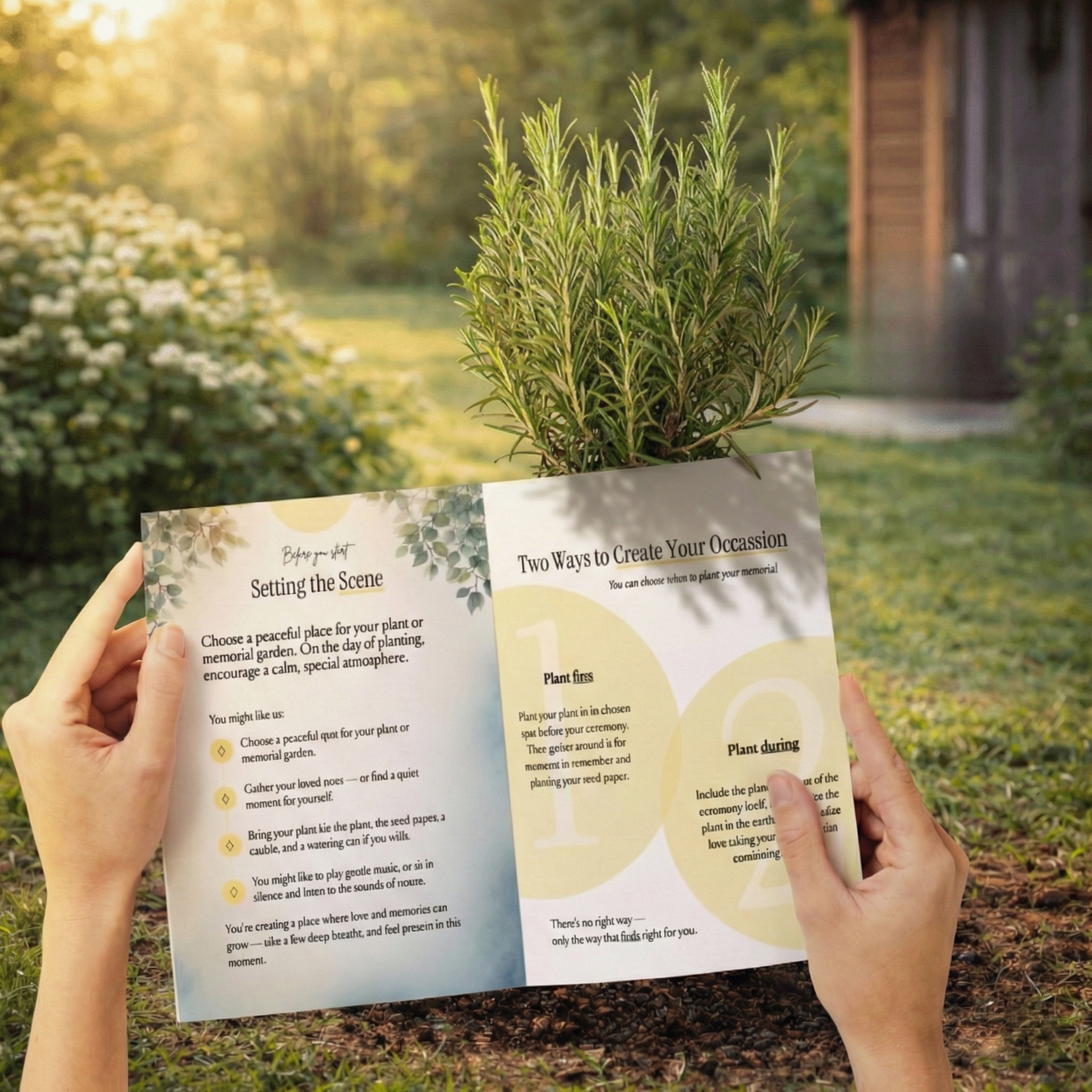 Rosemary Memorial Plant