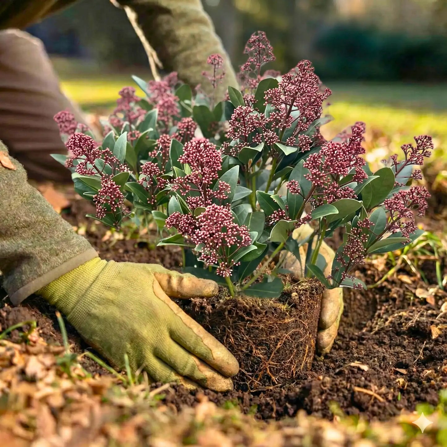 Skimmia Memorial Plant